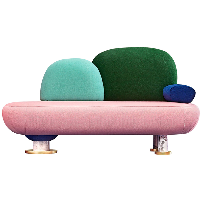 Дизайнерский диван Toadstool Collection, Sofa Masquespacio Мульти Золотой Белый Мрамор Bianco Дизайнерский диван Toadstool Collection, Sofa Masquespacio Мульти Золотой Белый Мрамор Bianco в Саратове | Loft Concept