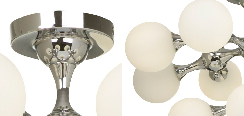 Потолочный светильник MOONDROP Lamp Chromium 13 Потолочный светильник MOONDROP Lamp Chromium 13 - Loft-Concept в Саратове
