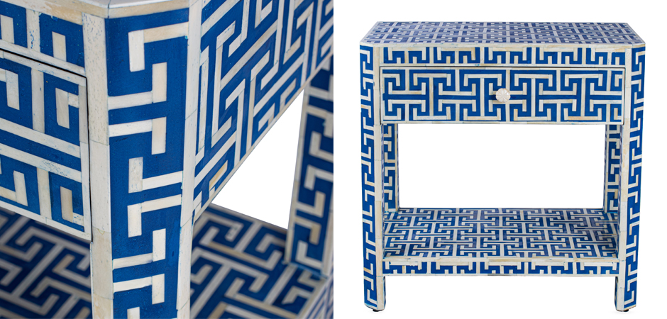 Тумба Insignia Bone Inlay Bedside Тумба Insignia Bone Inlay Bedside - Loft-Concept в Саратове