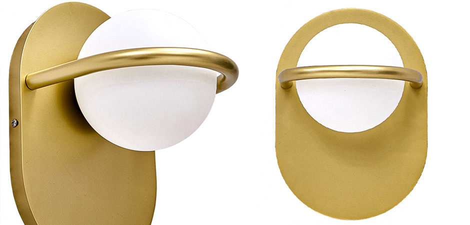 Бра Gold Holds Ball Sconces Бра Gold Holds Ball Sconces - Loft-Concept в Саратове