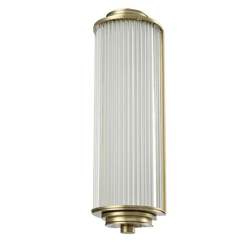 Бра Brion Glass TUBE Wall Lamp Brass Латунь Прозрачный (Transparent) в Саратове | Loft Concept 