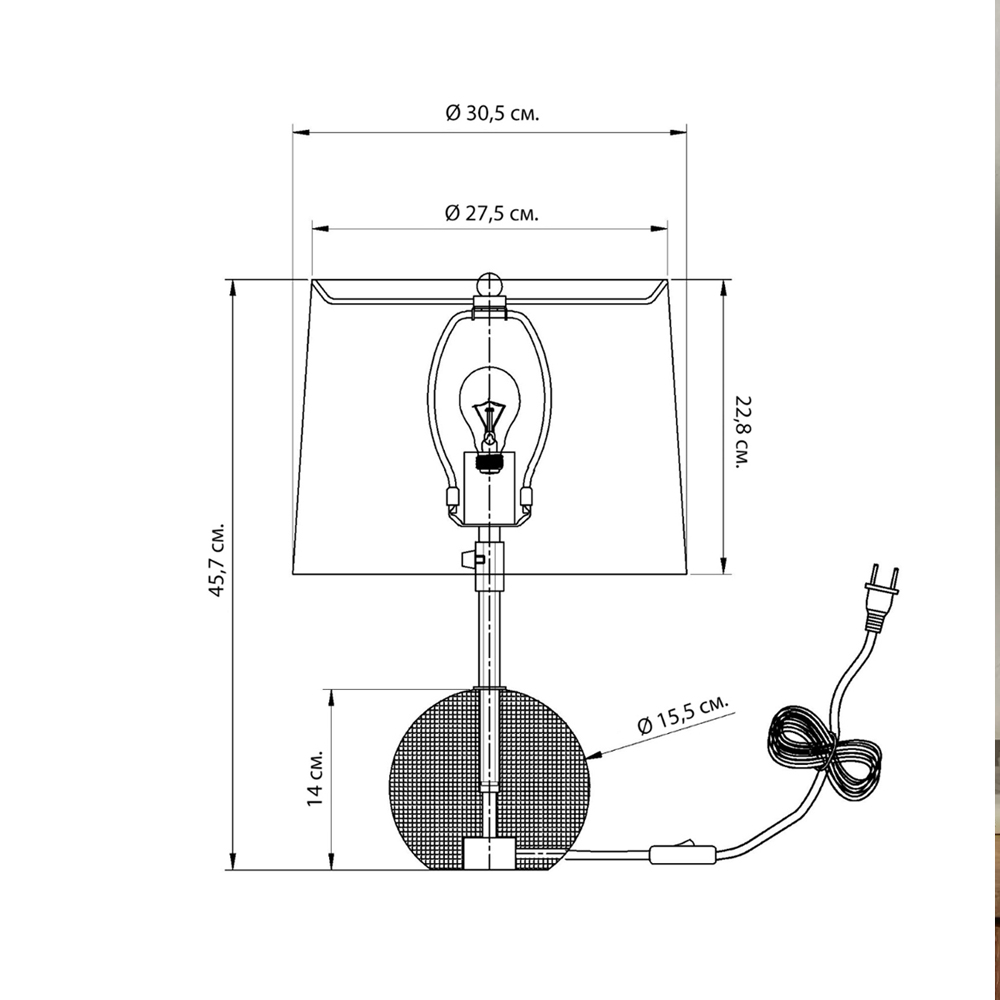 Настольная лампа на круглом основании из дерева Table Lamp Wood Настольная лампа на круглом основании из дерева Table Lamp Wood в Саратове