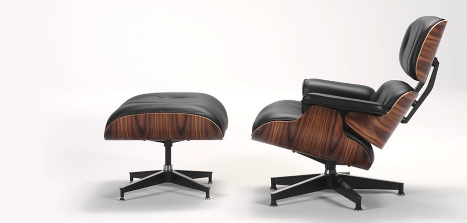 Кресло Eames Lounge Chair & Ottoman Кресло Eames Lounge Chair & Ottoman - Loft-Concept в Саратове