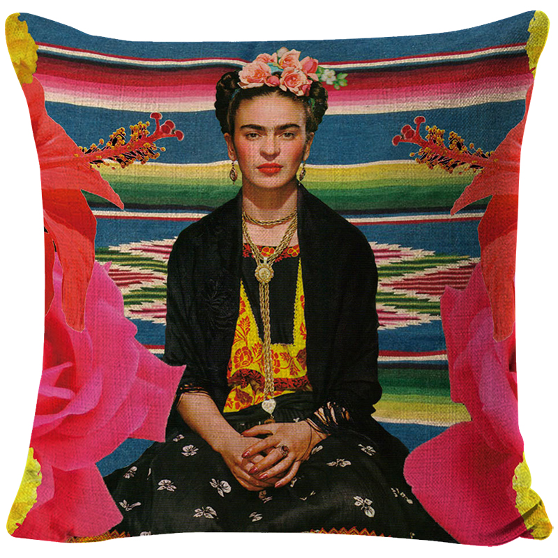 Декоративная подушка Frida Kahlo 6 Мульти в Саратове | Loft Concept 