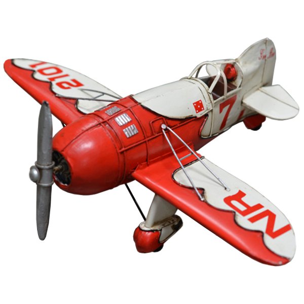 Модель самолета красный белый GEE BEE R-2 Красный Белый в Саратове | Loft Concept 