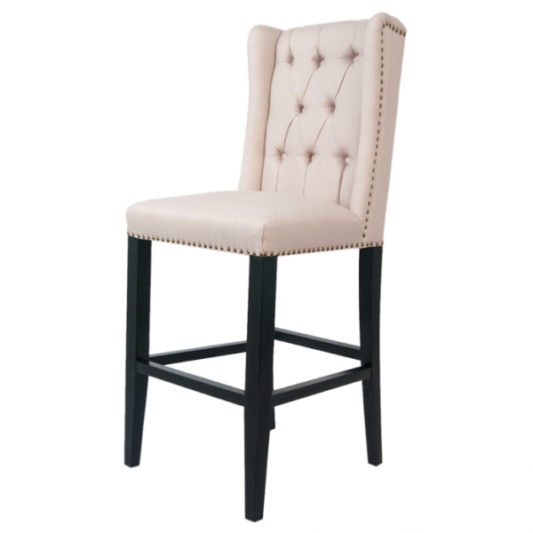 Стул French chairs Provence Barton Beige Chair Черный Бежевый Стул French chairs Provence Barton Beige Chair Черный Бежевый в Саратове | Loft Concept