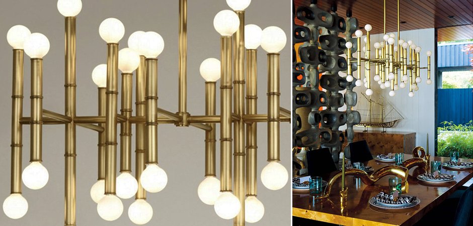 Люстра Meurice Rectangular Chandelier Jonathan Adler Люстра Meurice Rectangular Chandelier Jonathan Adler - Loft-Concept в Саратове