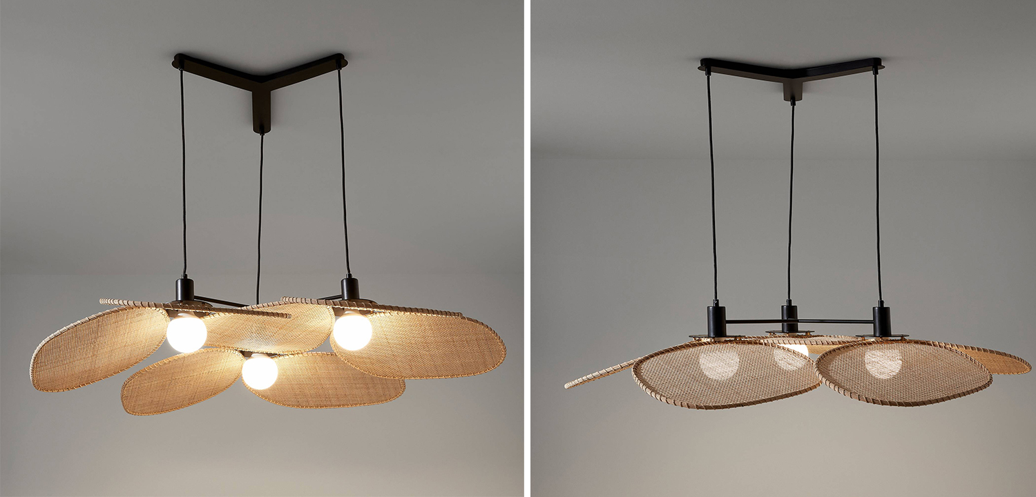 Люстра Wicker Leaves Chandelier - фото