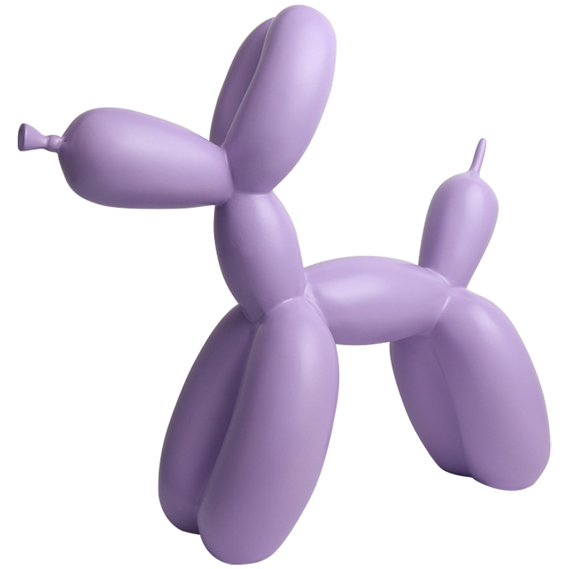 Статуэтка Jeff Koons Balloon Dog Matte Lilac Сиреневый в Саратове | Loft Concept 