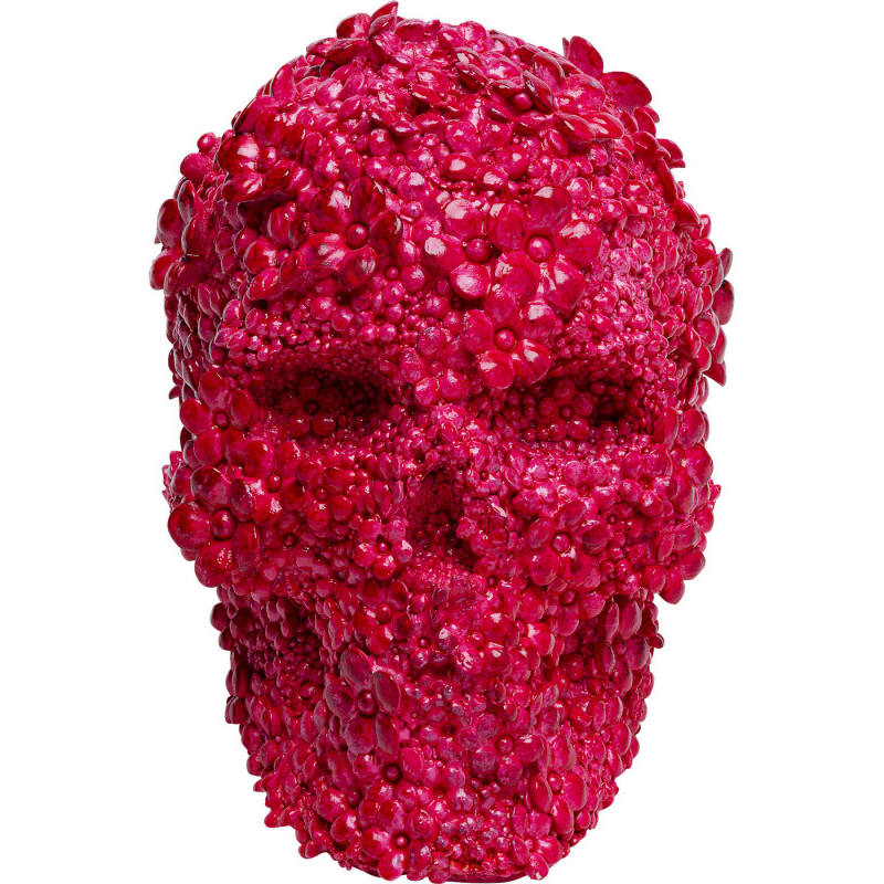 Копилка Pink Skull made of Flowers Малиновый (Crimson) в Саратове | Loft Concept 