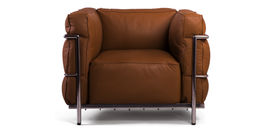 Кресло Le Corbusier LC3 brown Кресло Le Corbusier LC3 brown - Loft-Concept в Саратове