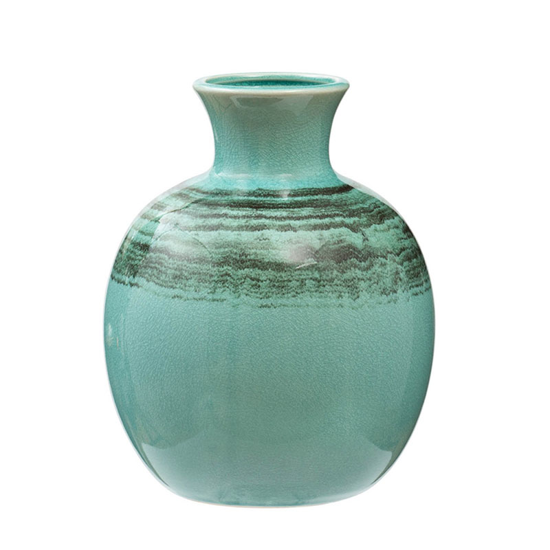 Ваза Ceramics Turquoise Vase Бирюзовый в Саратове | Loft Concept 