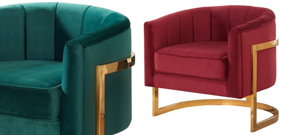Кресло Accent Velvet chair Кресло Accent Velvet chair - Loft-Concept в Саратове