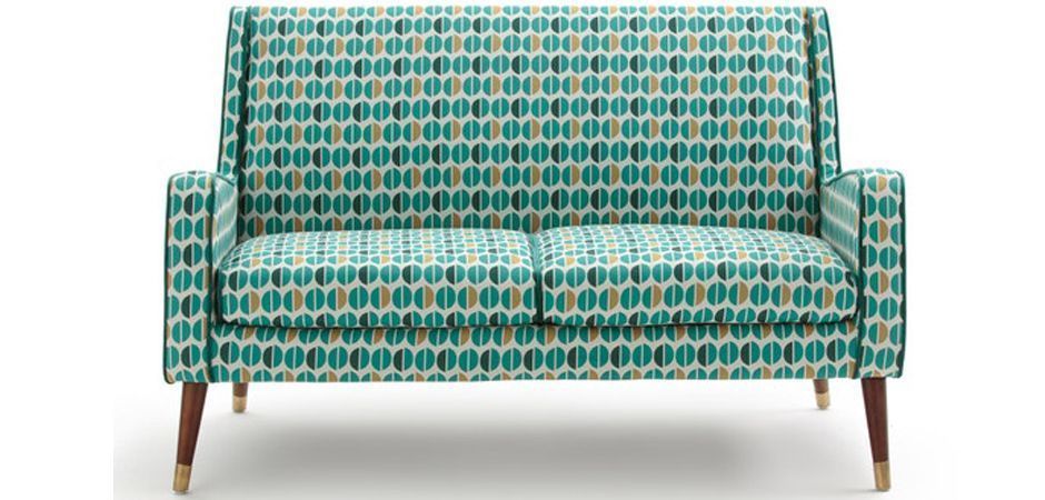 Диван Classic Furniture синий белый желтый Диван Classic Furniture синий белый желтый - Loft-Concept в Саратове