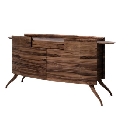 Буфет Sideboard Ceccotti Collezioni Черный Буфет Sideboard Ceccotti Collezioni Черный в Саратове | Loft Concept