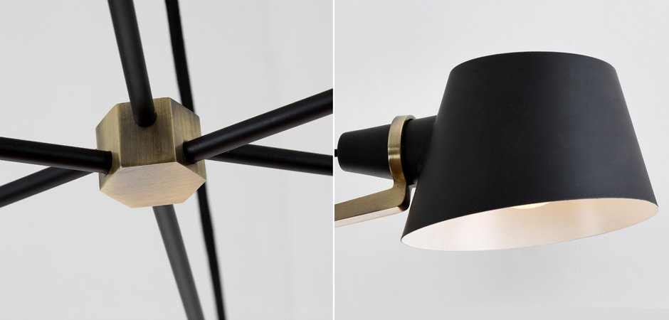 Люстра Brendan Ravenhill Long Pivot Chandelier Люстра Brendan Ravenhill Long Pivot Chandelier - Loft-Concept в Саратове