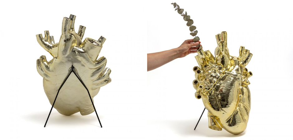 Ваза Seletti Love in Bloom Gold Gaint Ваза Seletti Love in Bloom Gold Gaint - Loft-Concept в Саратове