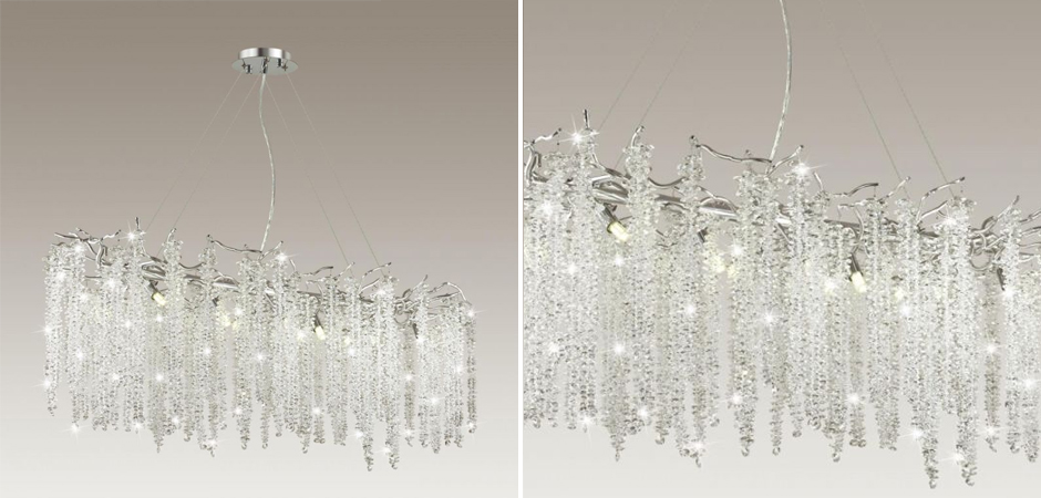 Люстра Fairy Tree Silver на 12 ламп Люстра Fairy Tree Silver на 12 ламп - Loft-Concept в Саратове