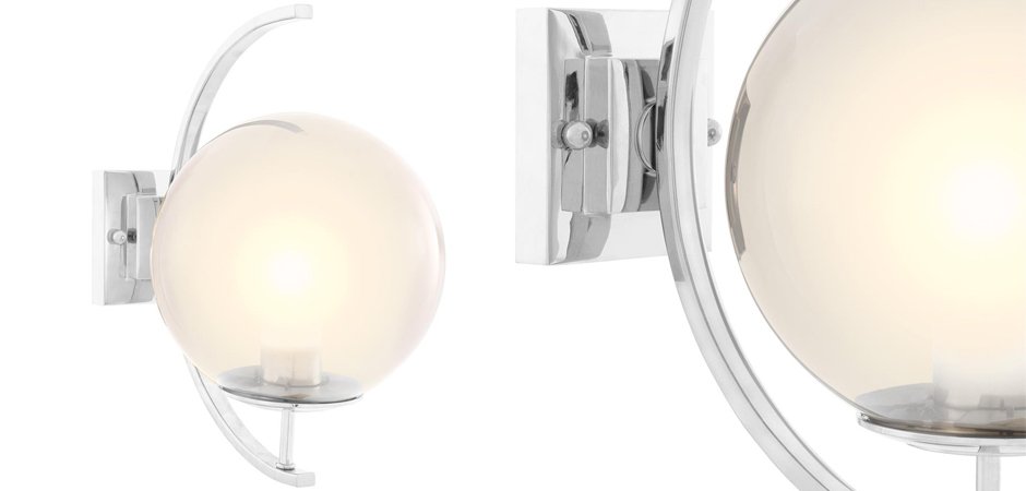 Бра Eichholtz Wall Lamp Cascade Nickel Бра Eichholtz Wall Lamp Cascade Nickel - Loft-Concept в Саратове
