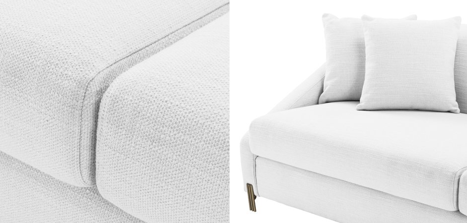 Диван Eichholtz Sofa Candice white Диван Eichholtz Sofa Candice white - Loft-Concept в Саратове