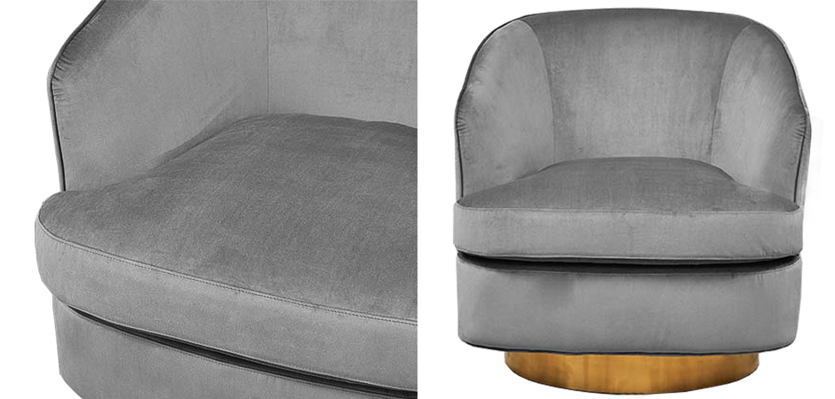 Кресло Stardust Armchair Grey Кресло Stardust Armchair Grey - Loft-Concept в Саратове
