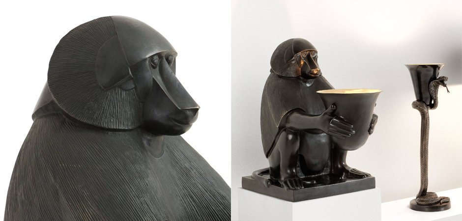 Настольная лампа Eichholtz Art Deco Monkey Настольная лампа Eichholtz Art Deco Monkey - Loft-Concept в Саратове