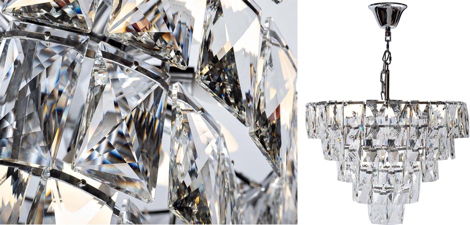 Люстра Tiers Crystal Light Chandelier 16 D60 Люстра Tiers Crystal Light Chandelier 16 D60 - Loft-Concept в Саратове