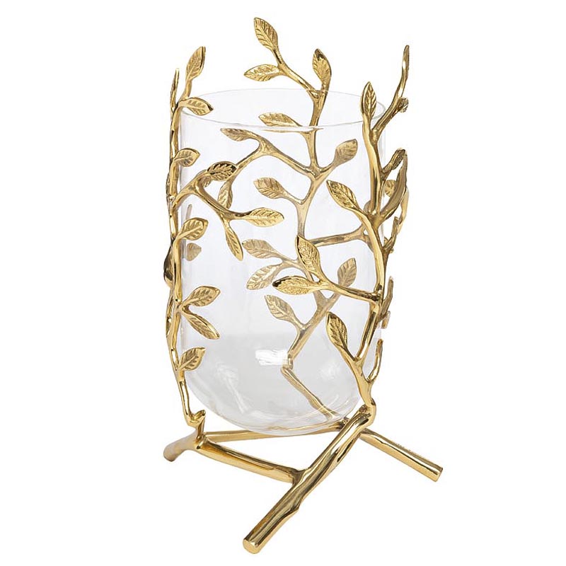 Ваза Golden Branches Vase Золотой в Саратове | Loft Concept 