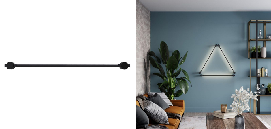 Черное светодиодное бра Trumpet tube Wide Черное светодиодное бра Trumpet tube Wide - Loft-Concept в Саратове