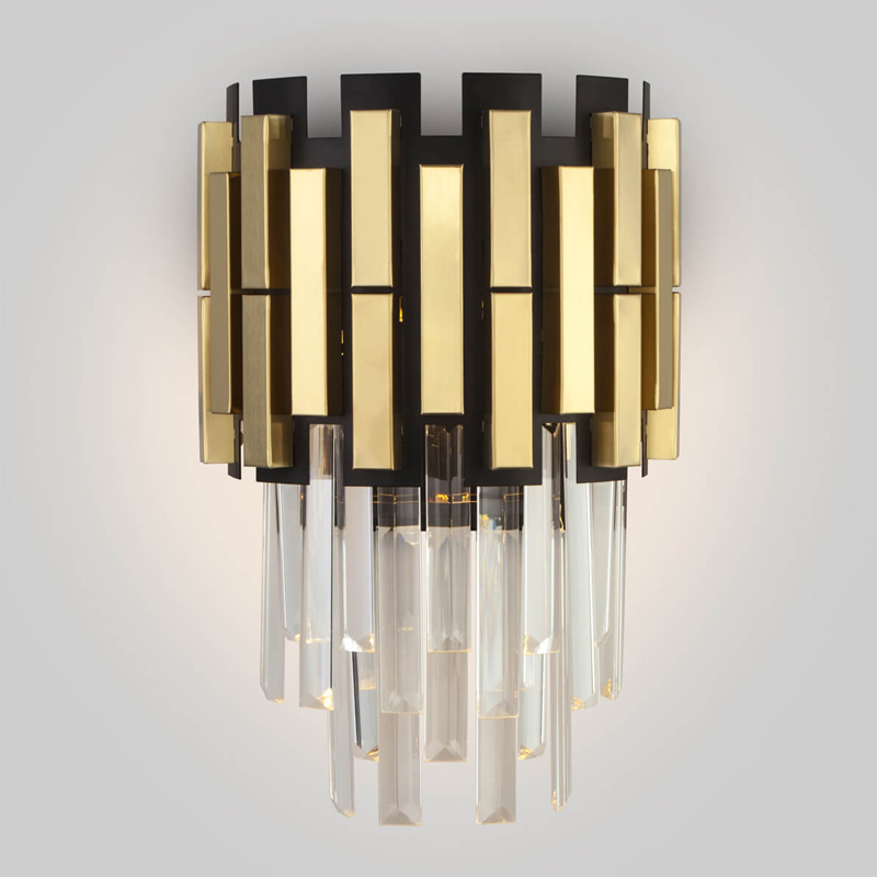 Бра Garsent Sconce Черный Золотой в Саратове | Loft Concept 