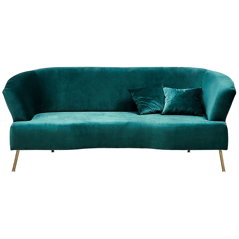 Диван Isis Sofa Turquoise Бирюзовый Золотой в Саратове | Loft Concept 