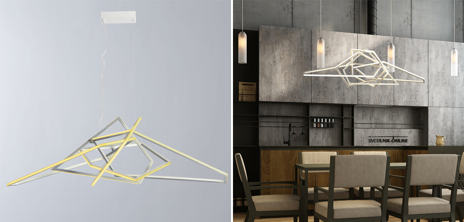 Светодиодная люстра Dimensions Белая Светодиодная люстра Dimensions Белая - Loft-Concept в Саратове