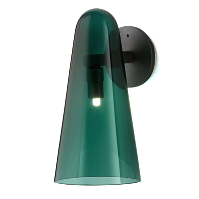 Бра Domi Sconce Green Черный Изумрудный в Саратове | Loft Concept 