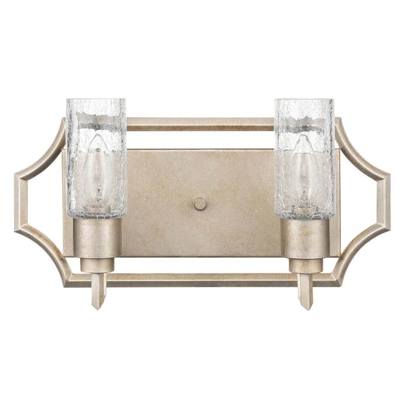 Бра Ogiers Sconce 2 lamps Золотой Шампань Прозрачный (Transparent) в Саратове | Loft Concept 