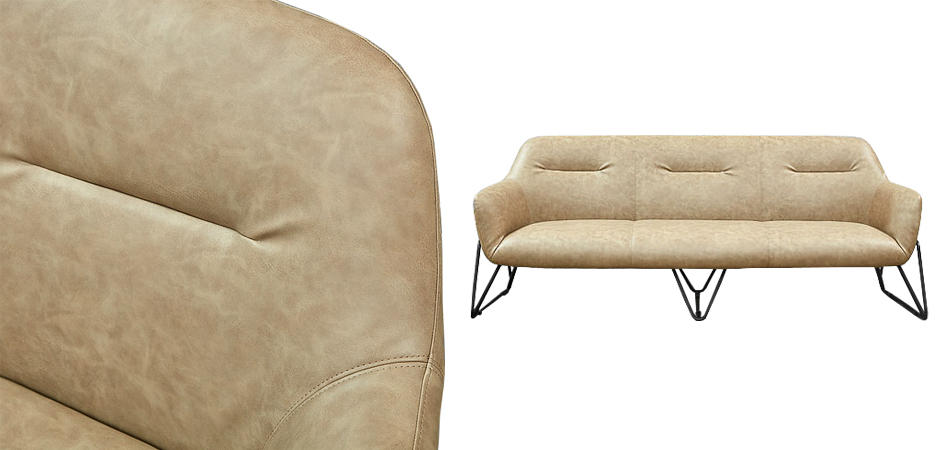 Диван Triangular Legs Triple Sofa Диван Triangular Legs Triple Sofa - Loft-Concept в Саратове
