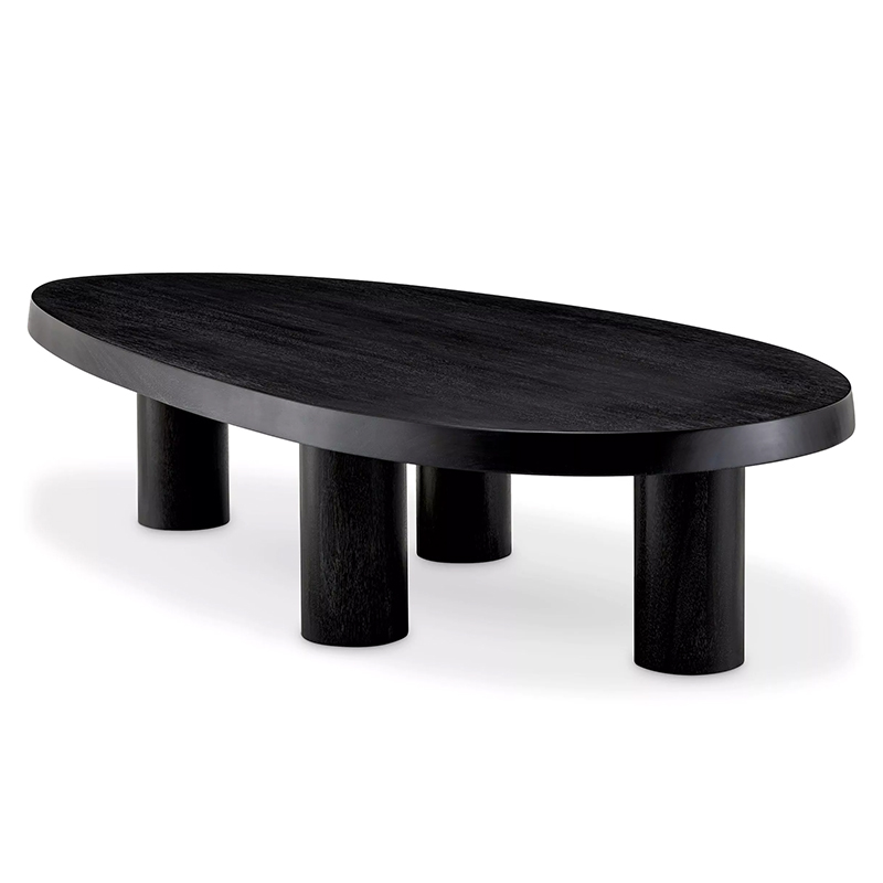 Кофейный стол Eichholtz Coffee Table Prelude Black Черный в Саратове | Loft Concept 