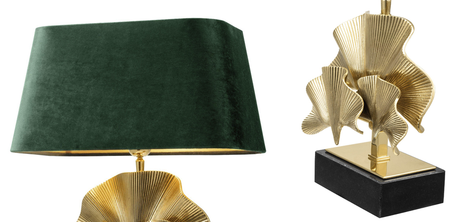 Настольная лампа Eichholtz Table Lamp Olivier green Настольная лампа Eichholtz Table Lamp Olivier green - Loft-Concept в Саратове