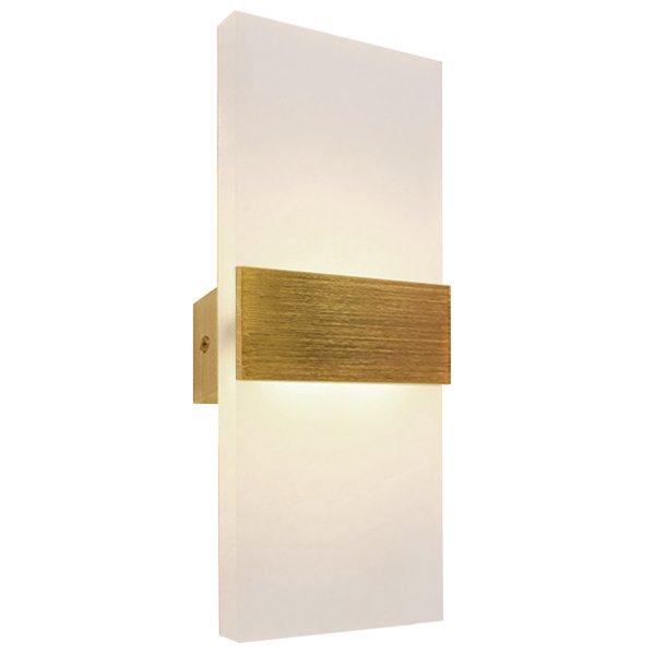 Бра Road Wall Light Gold Золотой Прозрачный белый Бра Road Wall Light Gold Золотой Прозрачный белый в Саратове | Loft Concept
