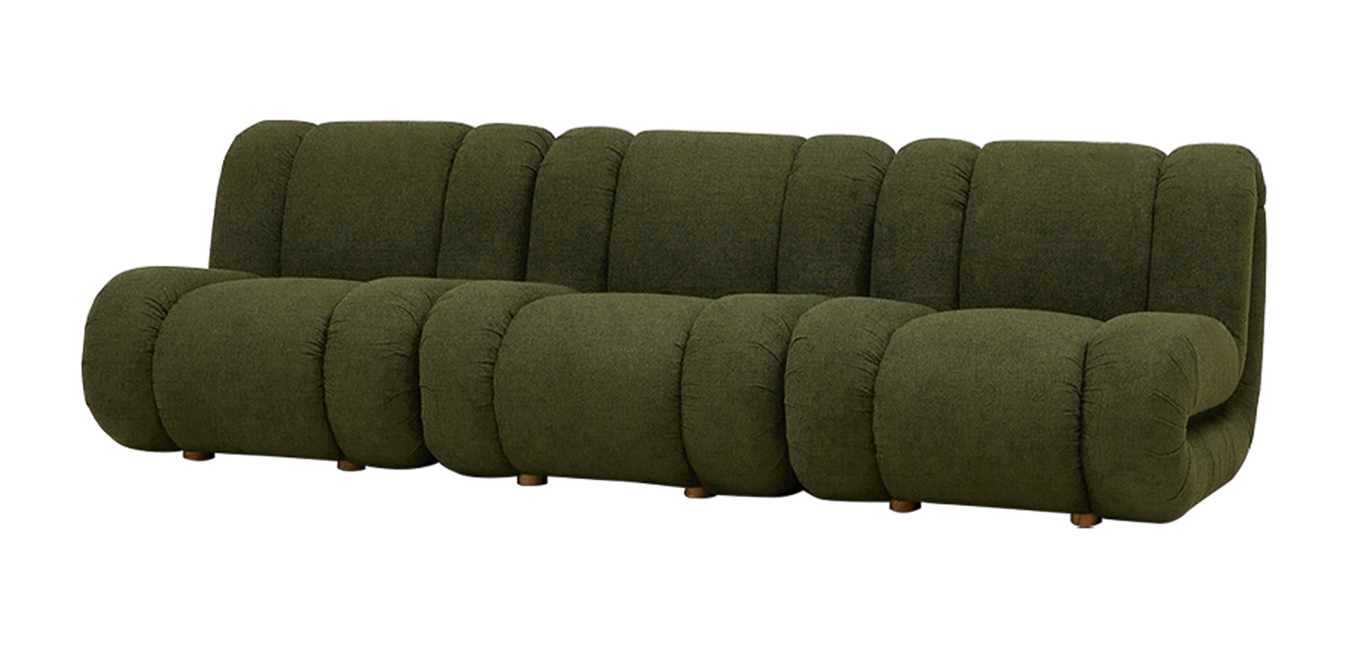 Модульный диван Erasmus Modular Sofa Green - фото №1