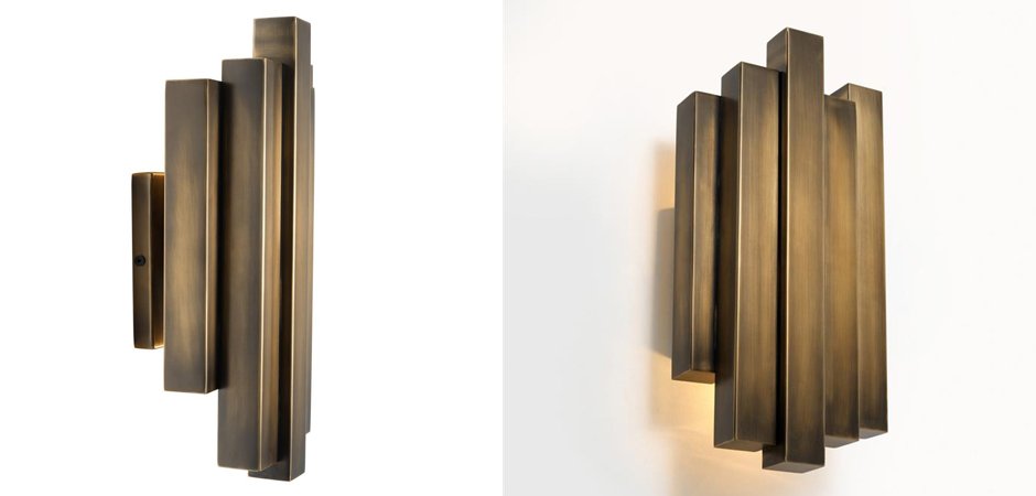 Бра Eichholtz Wall Lamp Beau Rivage - фото №1