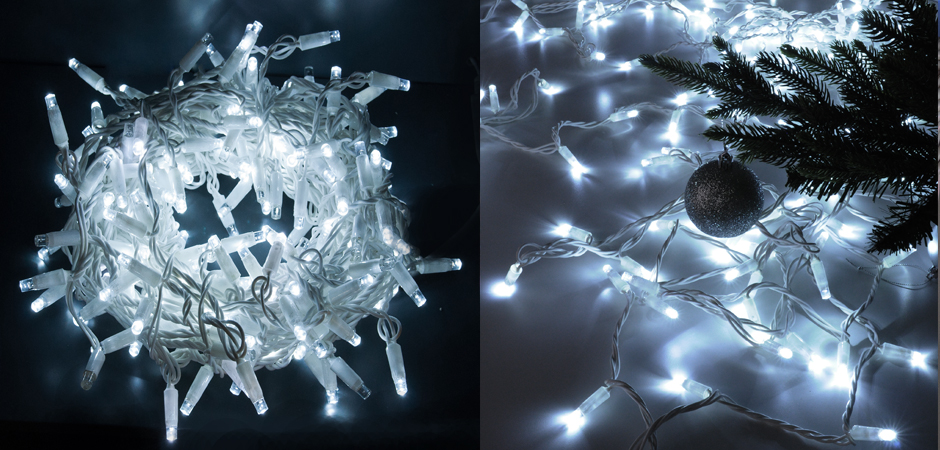 Гирлянда для улицы с Белым светом - Loft-Concept в Саратове