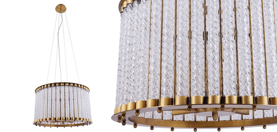 Люстра Glass Spirals Люстра Glass Spirals - Loft-Concept в Саратове