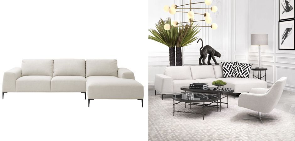 Диван Eichholtz Lounge Sofa Montado natural - фото №1