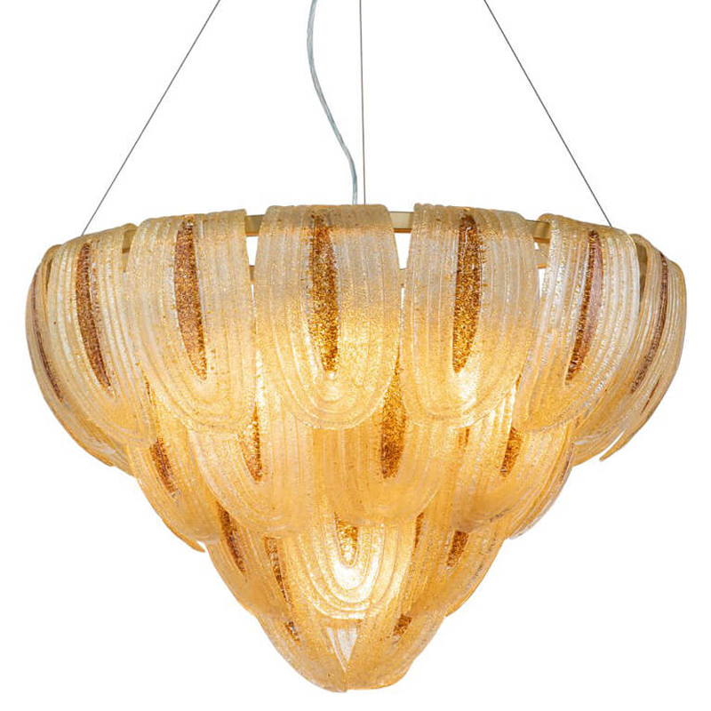 Люстра Drooping Leaves Chandelier 80 Золотой Люстра Drooping Leaves Chandelier 80 Золотой в Саратове | Loft Concept