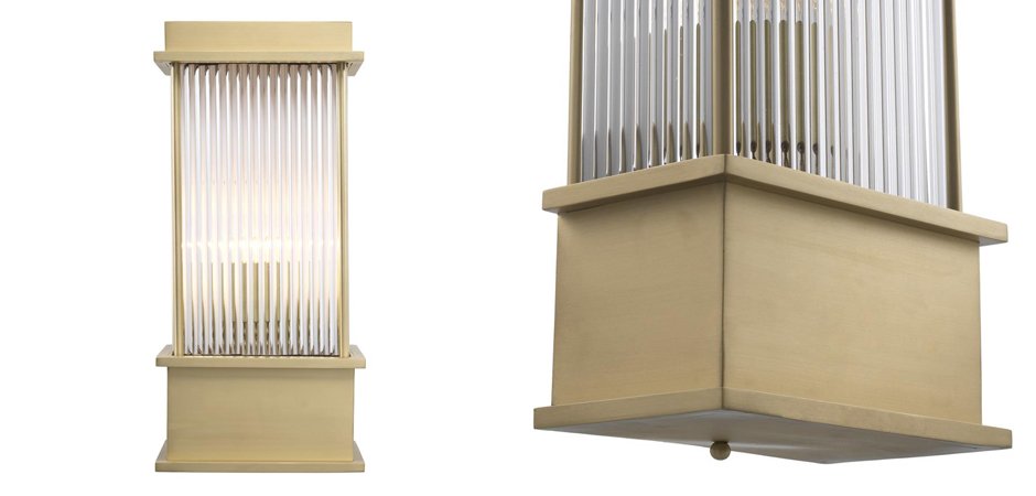 Бра Eichholtz Wall Lamp Jeremy Matte brass Бра Eichholtz Wall Lamp Jeremy Matte brass - Loft-Concept в Саратове