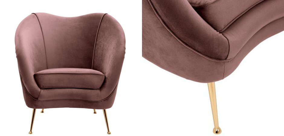Кресло Eichholtz Chair Cambiano Rose Кресло Eichholtz Chair Cambiano Rose - Loft-Concept в Саратове