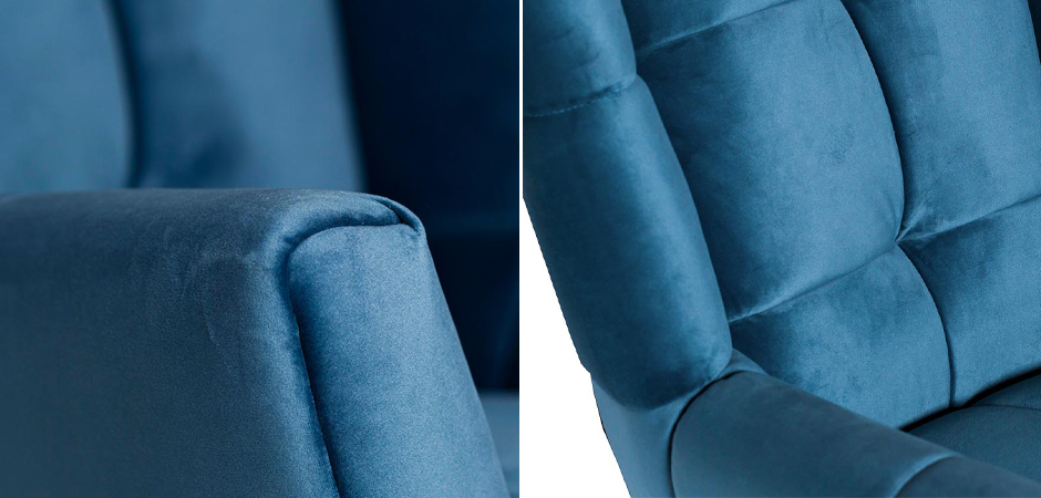 Кресло вращающееся Lord Armchair blue - фото №1