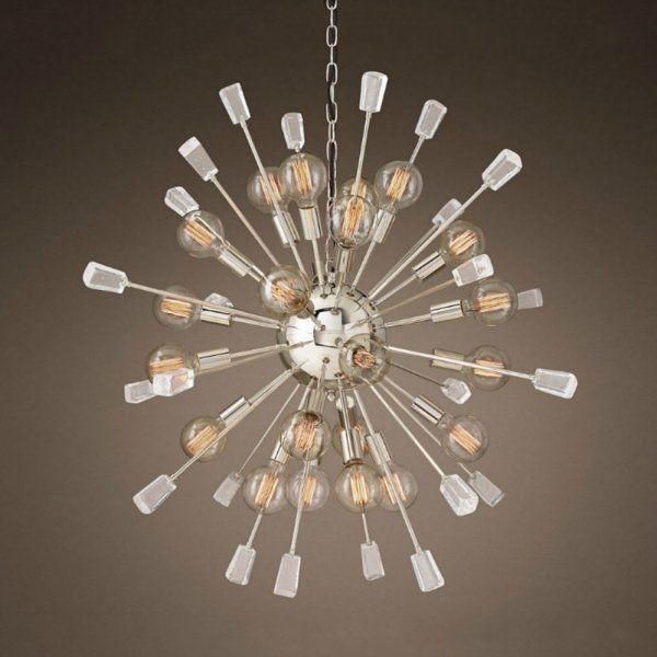 Люстра Eichholtz Tivoli Chandelier Nickel Хром Люстра Eichholtz Tivoli Chandelier Nickel Хром в Саратове | Loft Concept