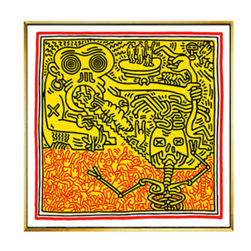 Постер Keith Haring 13 Мульти Постер Keith Haring 13 Мульти в Саратове | Loft Concept