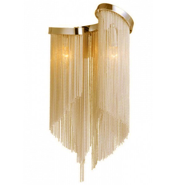 Бра Atlantis Chain Wall Lamp GOLD Золотой в Саратове | Loft Concept 